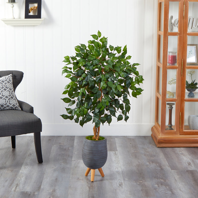 Ficus artificiel 48 po en pot