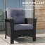 3 Piece Wicker Patio Furniture Set, Classis Outdoor Conversation Armrest Chairs Set With Coffee Table-1861185038-1861185037