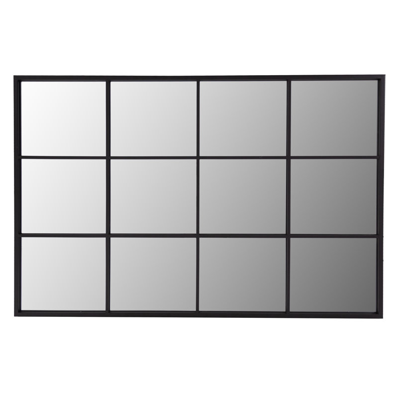 Crosslyn Metal Flat Wall Mirror