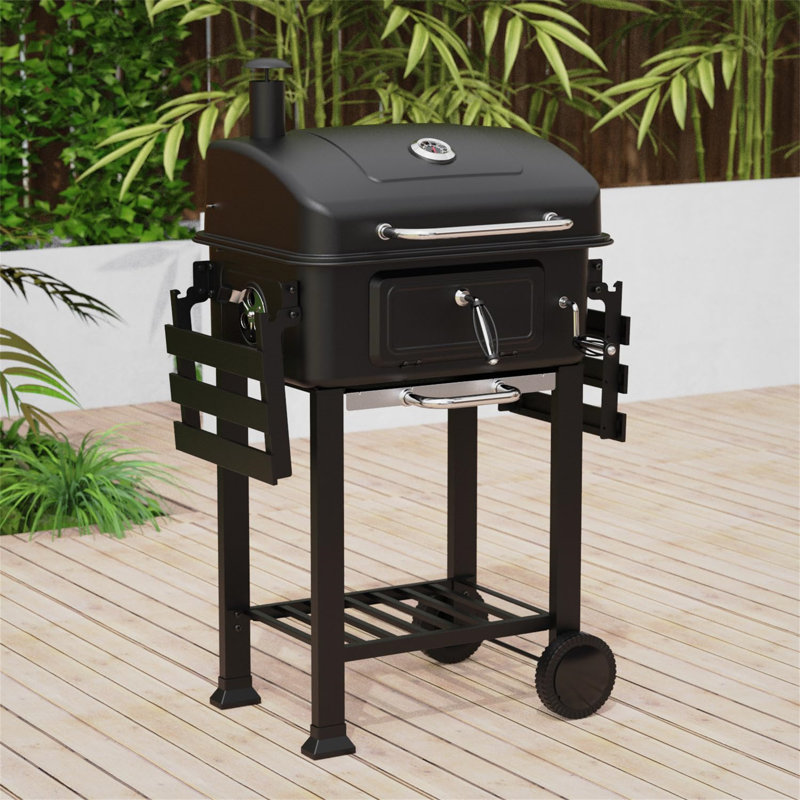 Williston Forge 112cm W Kamado Charcoal Grill