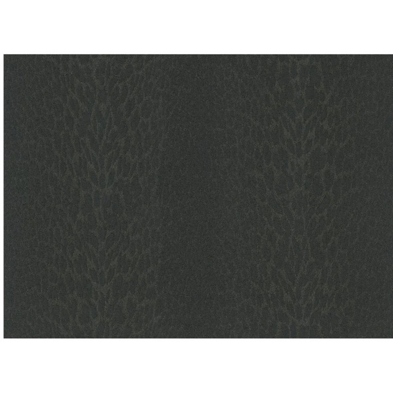 33"LX42"W Textured Wallpaper Roll, Brown/Beige/Black