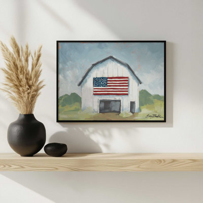 Patriotic Pride by Sara Baker Art Print