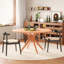 Table ronde en bois 47,2 po Crossroads-1725556394