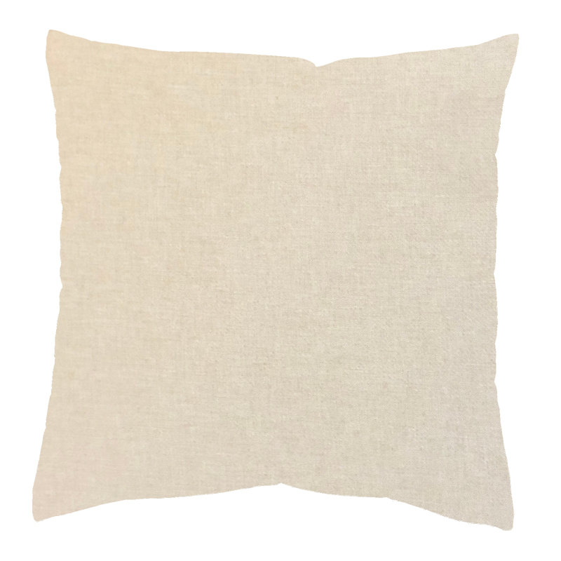 Sita Square Throw, 40cm H x 40cm W x 2cm D, Pillowcase only - no use, Cream coloured