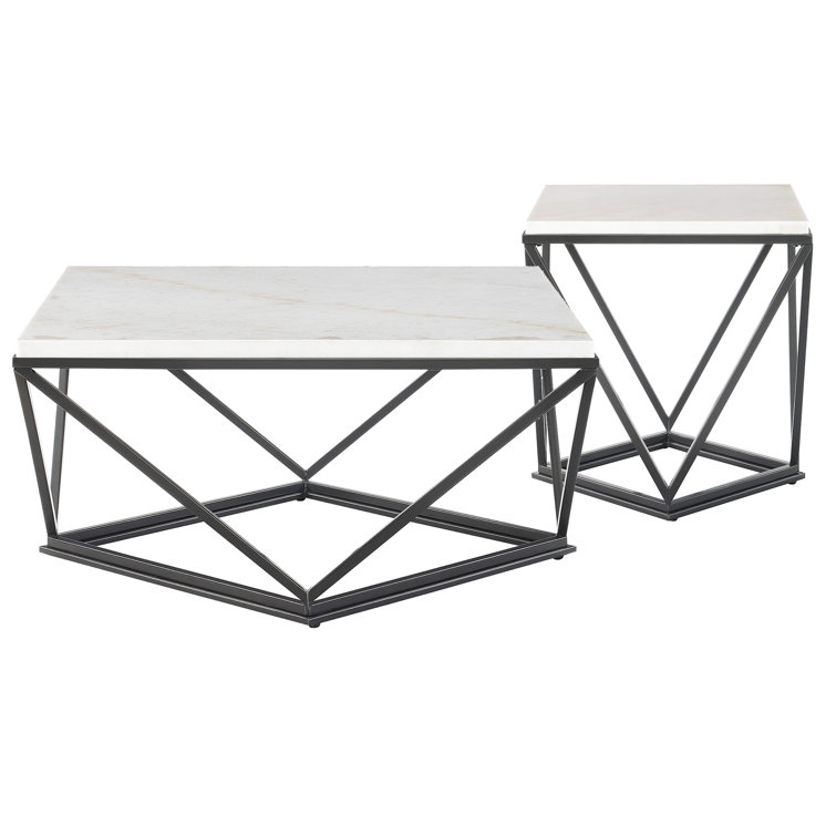 Ensemble de tables basses 2 pièces Avyon