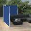 Dakota Fields 6cm W x 1.4cm D Fabric Cover Motorised Retractable Side Awning-1403331353