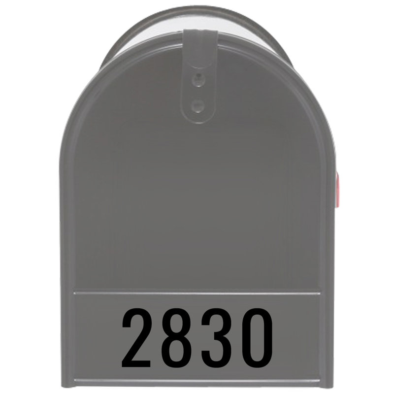 Vinyl Mailbox Cover, Black