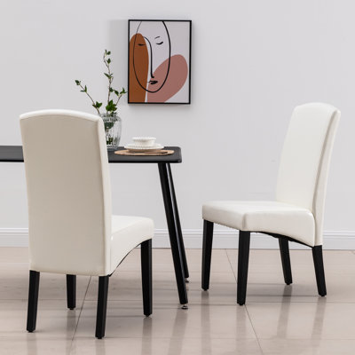 Chaise parsons Barwicks en blanc