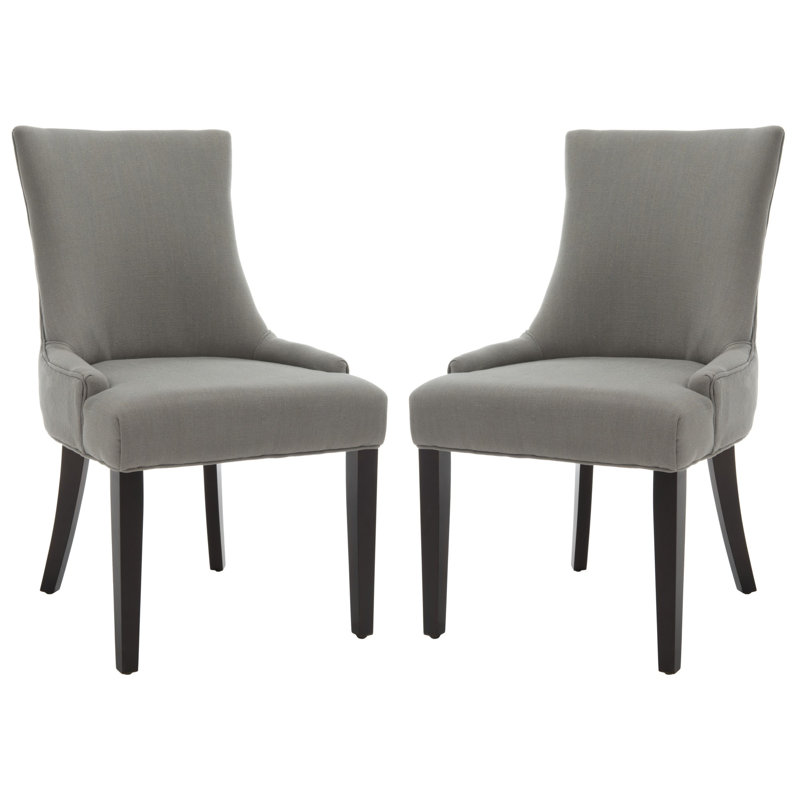 Capetown 19.5'' H Upholstered Side Chair, Granite Washed, 2