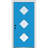 MMI DOOR 80 in. Steel 3 -Lite Prehung Front Entry Door-40463554-40463561-40463549