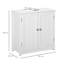 Alyssia 60cm Bathroom Vanity Base Only-221921711