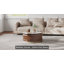 Extendable Pedestal Coffee Table with Storage-43560852