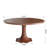 Solid Wood Round Dining Table Floral Shape Durable And Sturdy For 4-8 People-782202357