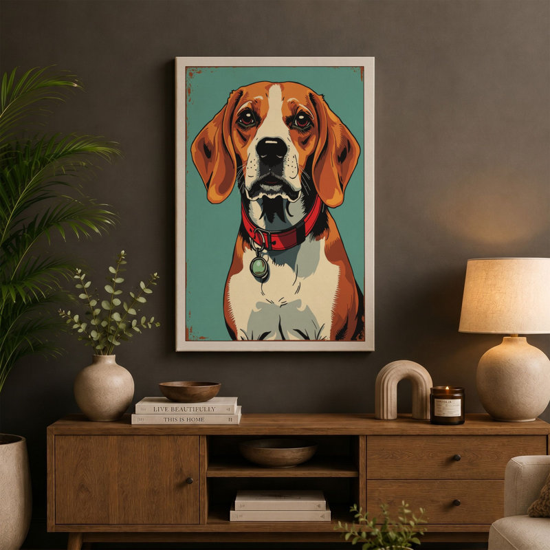 Print, 18x12 - 45.7 x 30.5 cm, Terracotta Border