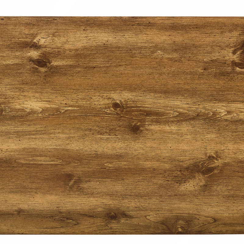 Table basse moderne en bois aggloméré avec motif de texture de bois (39,37 x 23,62 x 11,81)