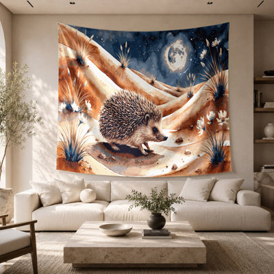Tapisserie murale «Wildlife Desert Hedgehog»