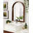 Skyeler Modern Wood Arched Accent Mirror-907806876-832350137