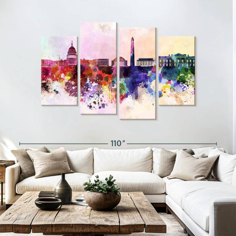 Couleurs Sirci de Washington, H 54 po x l 84 po