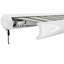 Dakota Fields 350cm W x 250cm D Fabric Multi-stripe Cover Motorised Retractable Patio Awning
