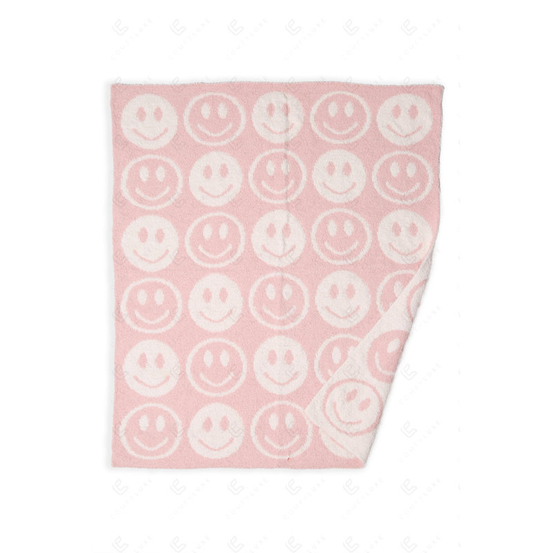 Jeté doux pour enfants , Rose
