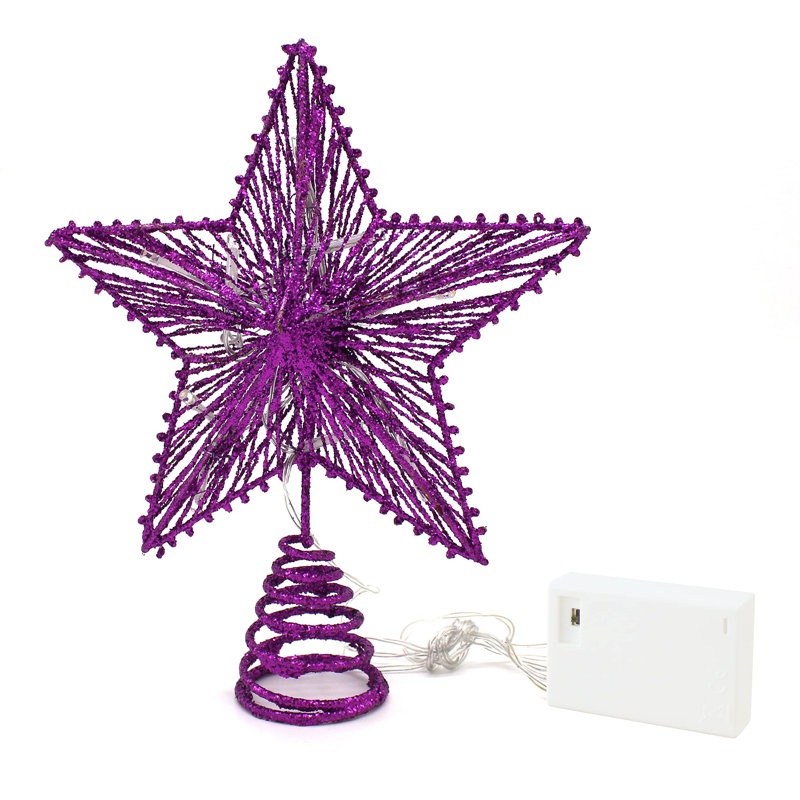 Christmas No Animal(s) Tree Top Star, Silver