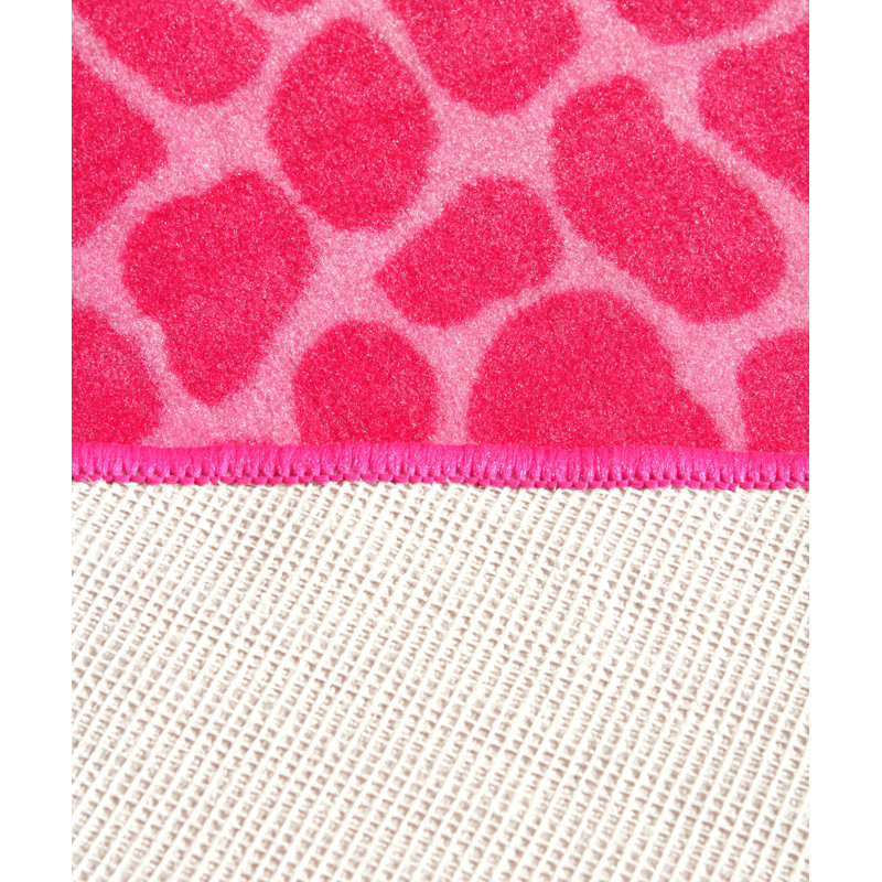 Tapis crocodile rose Furnish My Place, Rectangle 9 pi x 18 pi