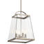 Lustre géométrique unique à 4 lumières Darton-50259421