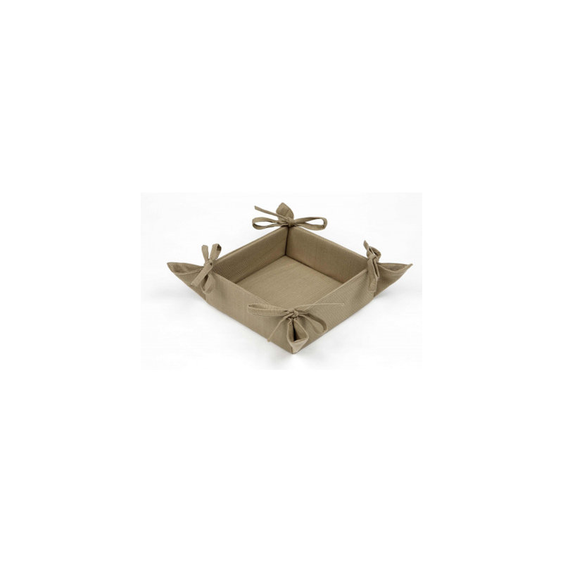 August Grove® Vigue Bread Basket, Beige