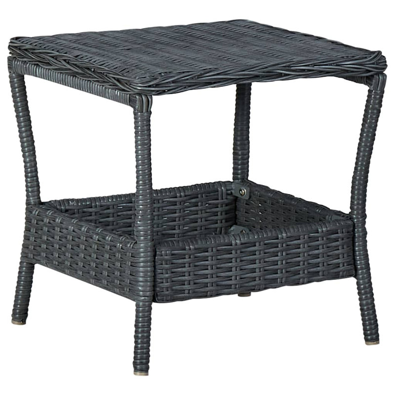 Table basse Brilie, Gris foncé