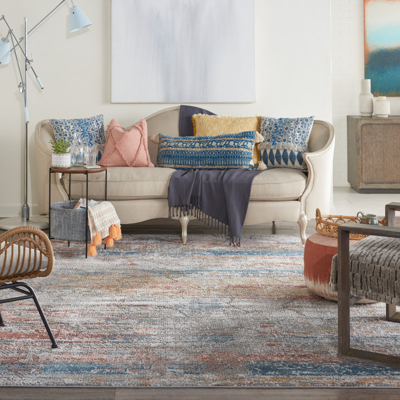 Abstract Indoor Rug, Rectangle 5'3" x 7'3"