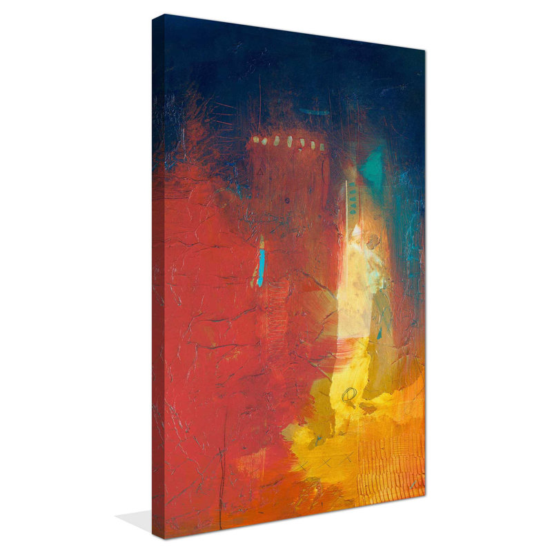 «Summer Set II», reproduction de peinture acrylique, H 30 po x l 18 po x P 1 po, Toile tendue