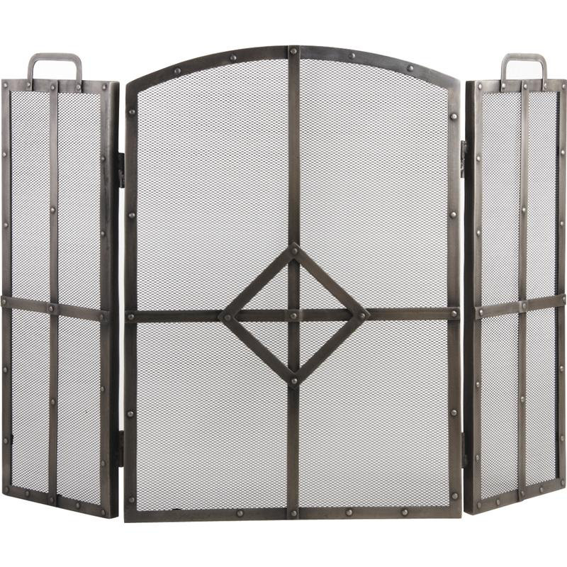 Puente Iron Fireplace Screen