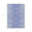 Tapis intérieur lavable abstrait 10 pi x 14 pi ivoire