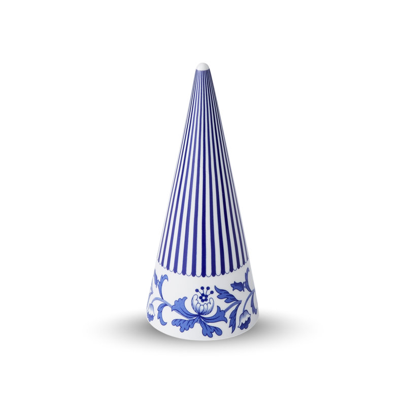 Spode Blue Italian Topiary 8"