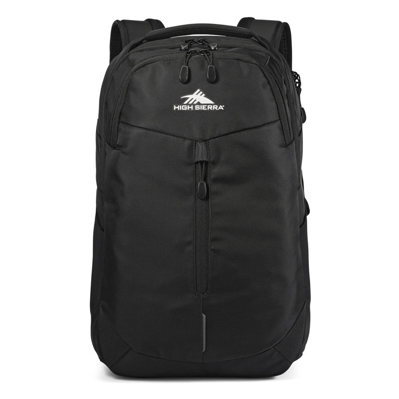  Unisex 27-Liter Swerve Pro 17" Laptop Backpack, One Size, Black, Black