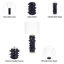 Lampe de table en céramique 31 "Spikey, cylindre, H 31", Spike-89117155
