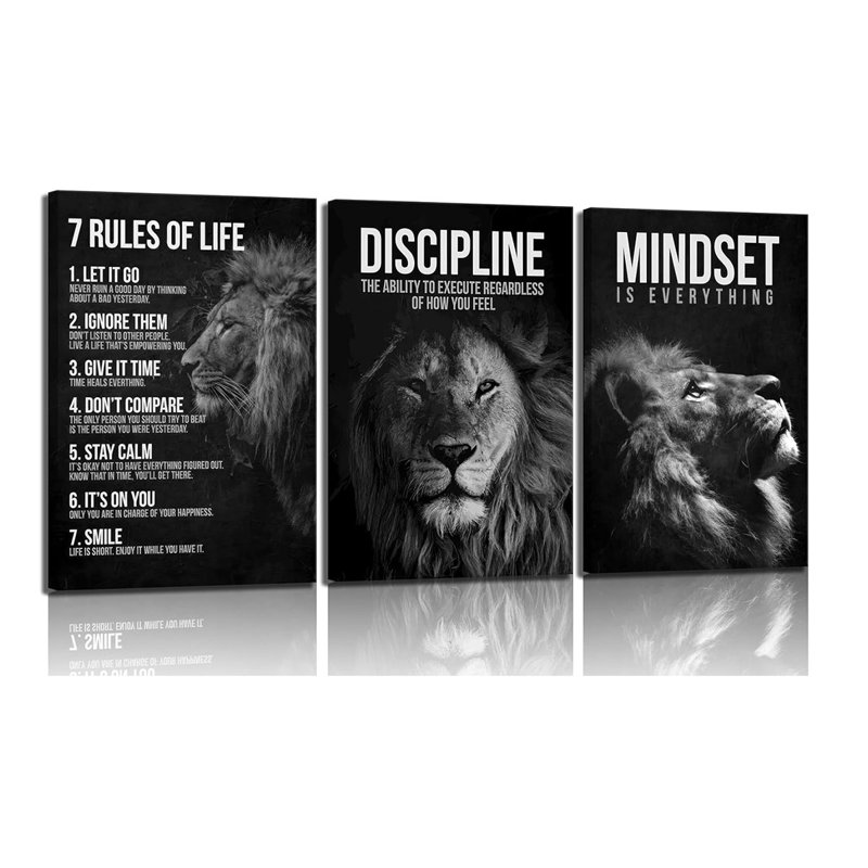 3 Piece Wrapped Canvas Print