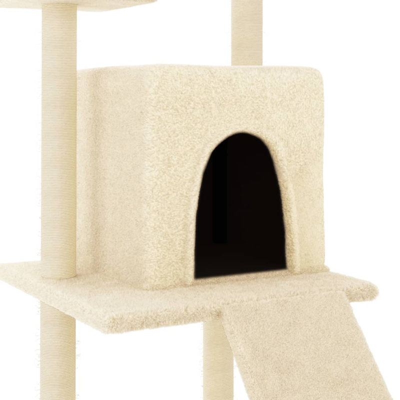 110cm H Cat Tree, Cream