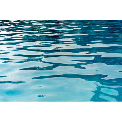 Texture and Ripple of Water Surface - Photographie sur toile tendue
