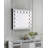 Faux Crystal Diamonds Accent Mirror