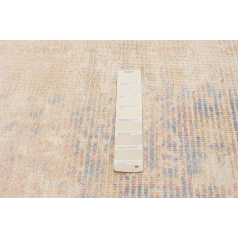 Tapis beige tissé à la main Solander