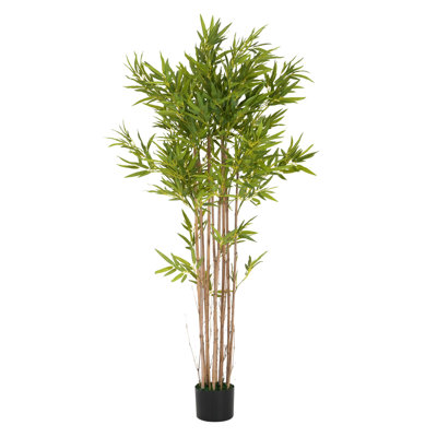 70 po bambou artificiel avec pot