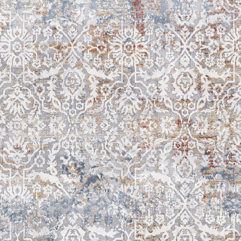 Amoll Floral Indoor Rug, Rectangle 9' x 12'