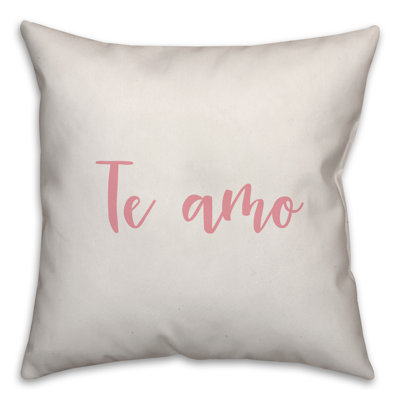  Coussin Te Amo