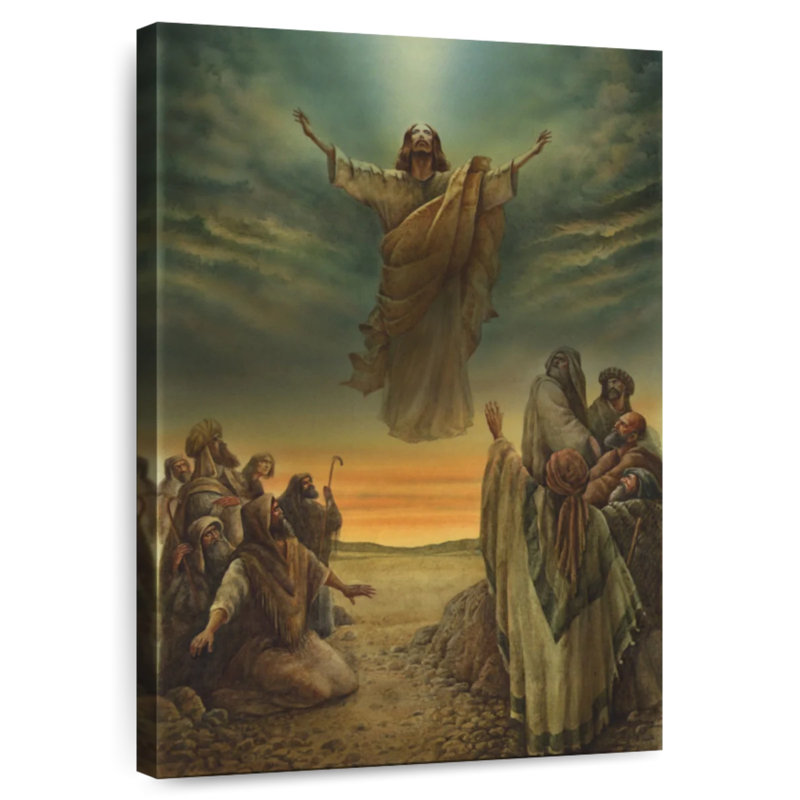 Illustration du Christ, H 36 po x l 24 po