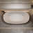 69''Freestanding Bathtub Resin Stone Soaking Bathtub Solid Surface Modern Tubs With Overflow And Pop-Up Drain-120198460