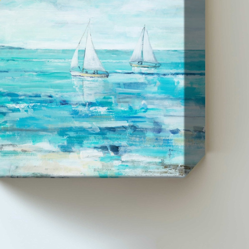 Duo de voiliers par Lorenzo Collective - Impression sur toile