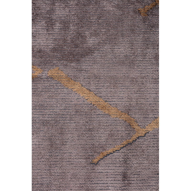 Tapis brun / brun clair Rapture, Rectangle 7 pi 10 po x 11 pi 2 po