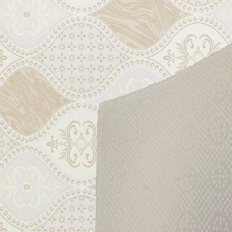 Tapis en polyester jaune clair / blanc Juli, Rectangle 2 pi 7 po x 3 pi 11 po