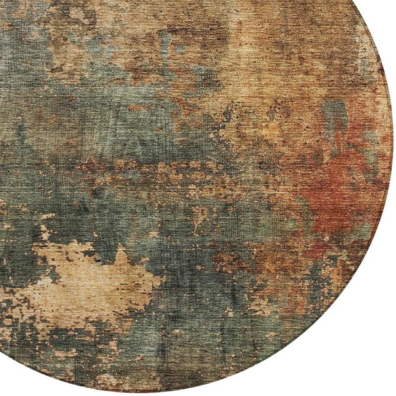 Tapis rond 8 po
